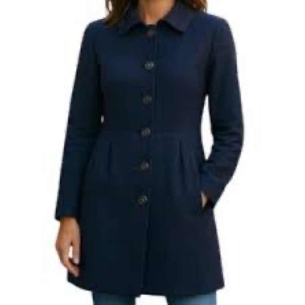 Women's Navy Blue Coat